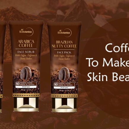 St.Botanica Arabica Coffee Scrub, Brazilian Nutty Coffee Face Pack & Mocha Coffee Face Wash