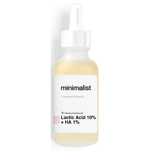 Minimalist Lactic Acid 10% + Hyaluronic Acid 1% Face Serum