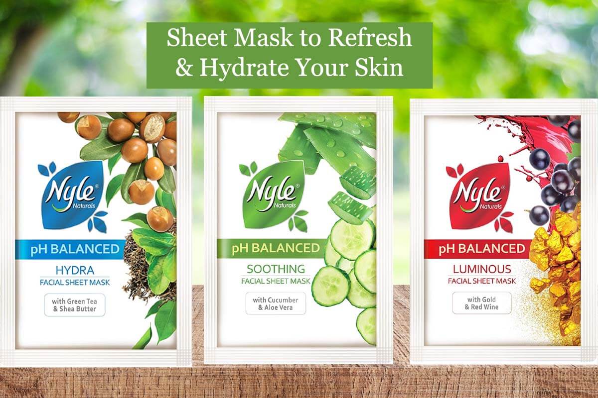 Nyle Sheet Mask to Refresh and Hydrate Your Skin