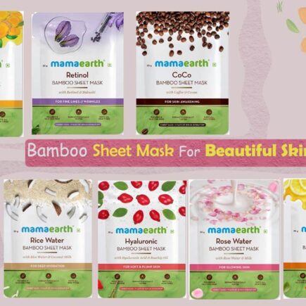 Your Skin Will Fall in Love With These Top 7 Amazing Mamaearth Bamboo Sheet Mask