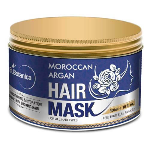 6 Tips to Follow for Dry Hair During This Winter Season 4 use StBotanica Moroccan Argan Hair Mask for dry hair during winter