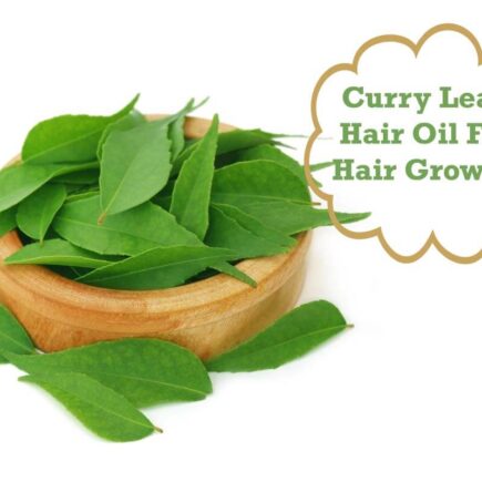 Curry Leaf Hair Oil For Hair Growth & Hair Fall Control