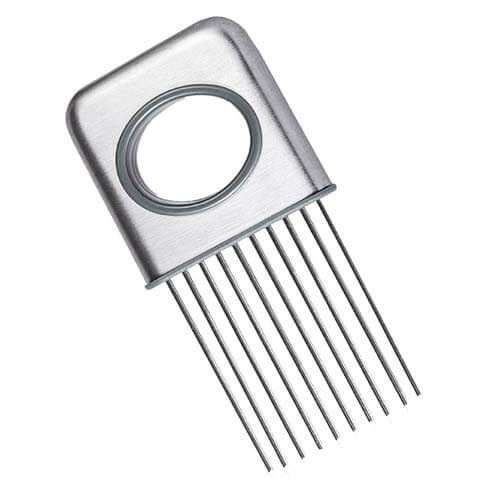 Top 10 Kitchen Gadgets to Try in India 2023 11 Baskety Easy Onion Holder Slicer Vegetable Tools