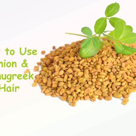 How to Use Onion & Fenugreek Hair Oil & Shampoo for Healthy Hair Growth