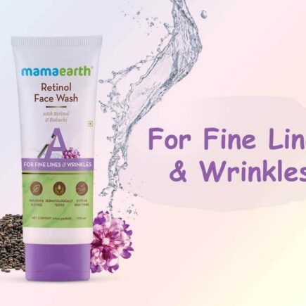 Mamaearth Retinol Face Wash For Fine Lines and Wrinkles
