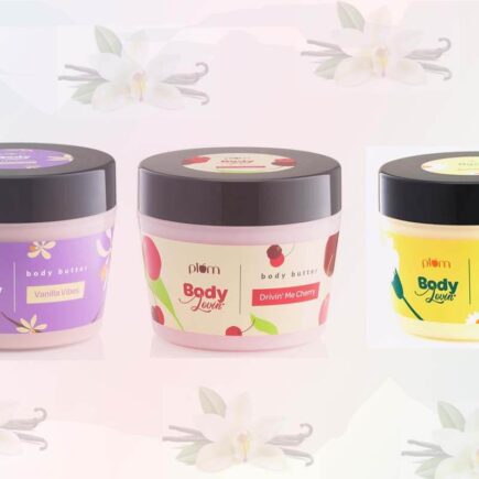 Vanilla, Cherry and Daisy Body Butter for Deep Moisturization