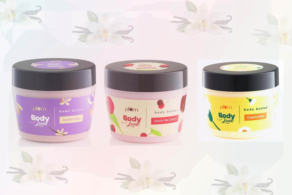 Vanilla, Cherry and Daisy Body Butter for Deep Moisturization