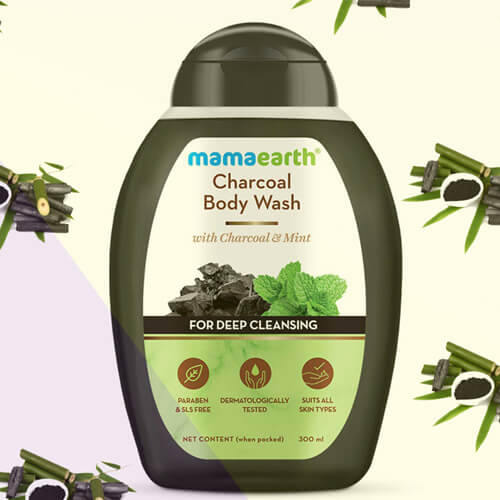 Mamaearth Charcoal Body Wash