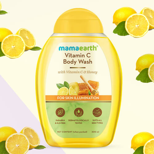 Mamaearth Vitamin C Body Wash