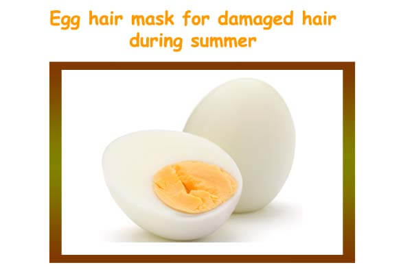 Top 5 Homemade Hair Mask for Hair During Summer 3 Egg hair mask for damaged hair during summer