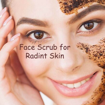 Cranberry Coffee Face Scrub for Radiant & Green Tea Face Scrub for Acne