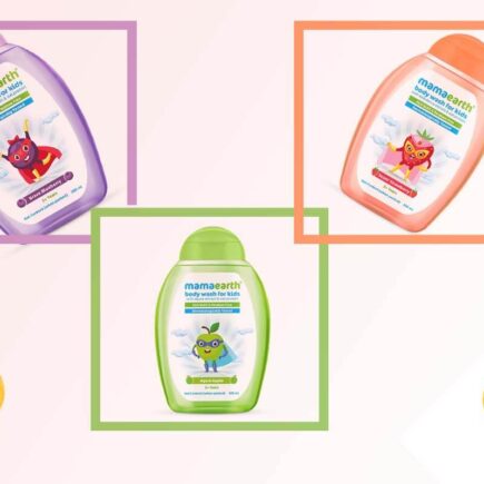 Fruity Shower for Your Cutie Pie - Mamaearth Body Wash for Kids - New Launch