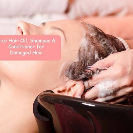 Mamaearth Rice Hair Oil, Rice Water Shampoo and Rice Water Conditioner for Damaged Hair