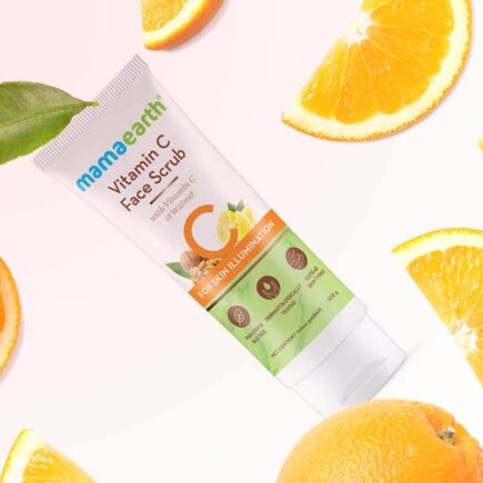 Mamaearth Vitamin C Face Scrub for Glowing Skin Review