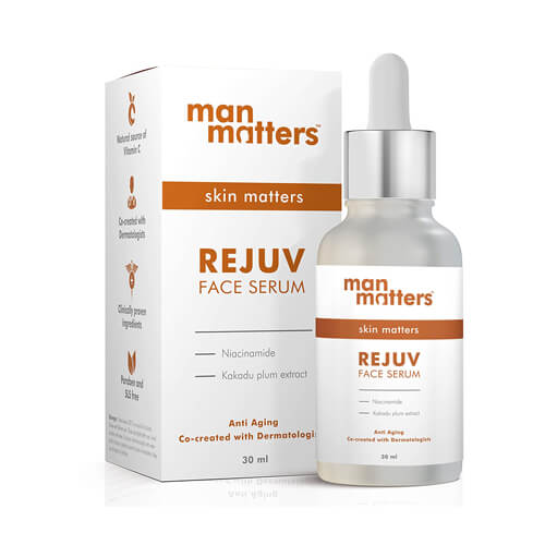 Man Matters Men's Face Wash, Face Serum and Skin Gummies for Acne Free Skin 3 Man Matters Glowing Face Serum