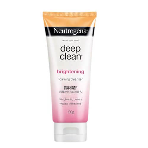 Neutrogena Face Wash Benefits and How to Use it for Face 5 Neutrogena Deep Clean Brightnening Foaming Cleanser For Normal To Oily Skin