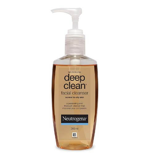 Neutrogena Face Wash Benefits and How to Use it for Face 3 Neutrogena Deep Clean Facial Cleanser For Normal To Oily Skin