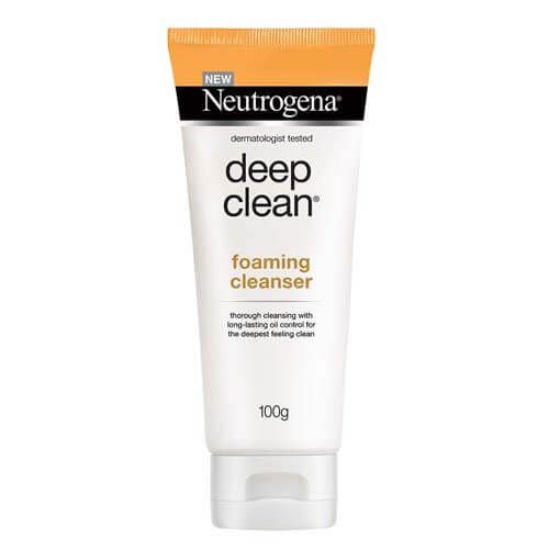 Neutrogena Face Wash Benefits and How to Use it for Face 4 Neutrogena Deep Clean Foaming Cleanser For Normal To Oily Skin