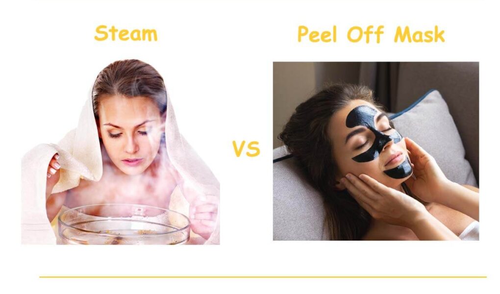 Steamer vs Peel Off Mask for Skin & Which is Best 1 Steamer vs Peel Off Mask for Skin & Which is Best