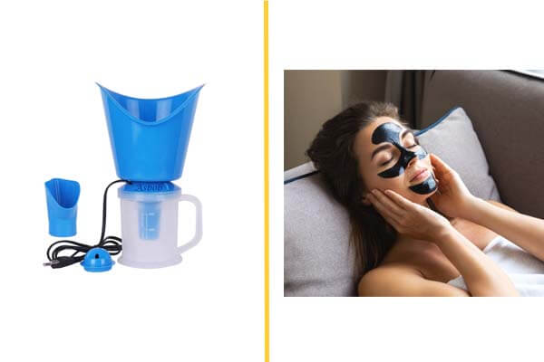 Steamer vs Peel Off Mask for Skin & Which is Best 2 Steamer vs Peel Off Mask