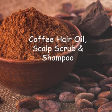 mCaffeine Naked & Raw Coffee Hair Oil, Coffee Scalp Scrub & Coffee Shampoo