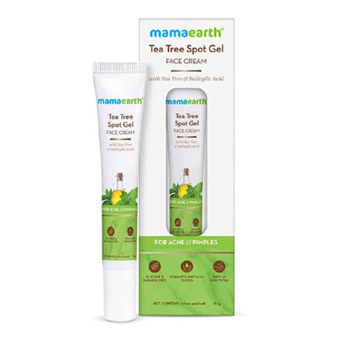 mamaearth Tea Tree Spot Gel Face Cream for Acne & Pimples