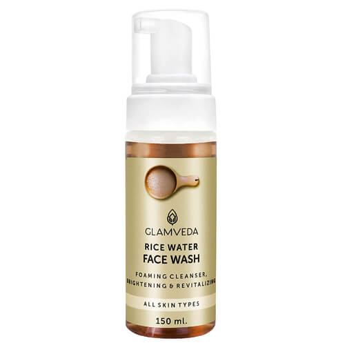 GLAMVEDA Rice Water Fairness Foaming Face Wash