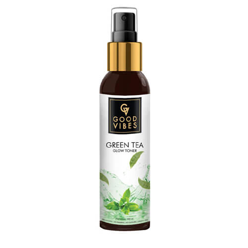 Green Tea Product Range for Acne, Oily and Pigmented Skin 6 Good Vibes Green Tea Glow Toner