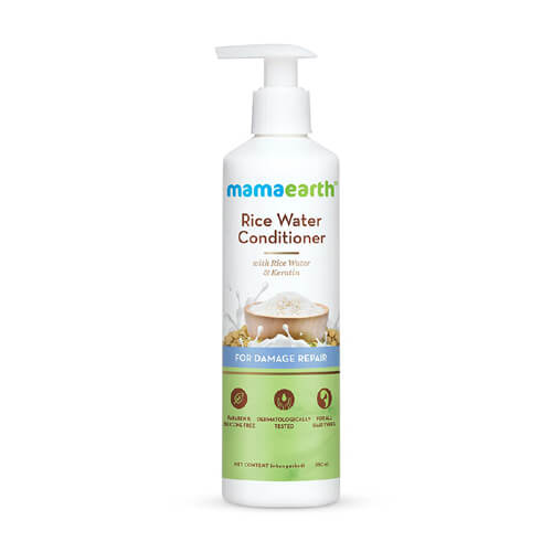 Top 5 Conditioner to Use for Hair During Monsoon 2023 5 Mamaearth Rice Water Conditioner