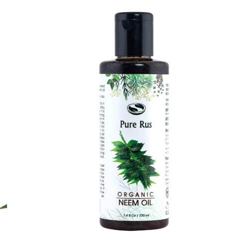 Top 5 Neem Oil and Its Benefits for Skin & Hair 3 Pure Rus Cold Pressed Neem Oil