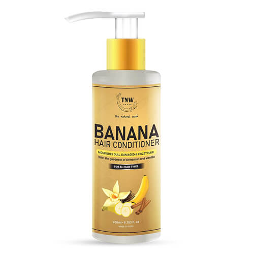 Top 5 Conditioner to Use for Hair During Monsoon 2023 6 TNW-THE NATURAL WASH Banana Conditioner