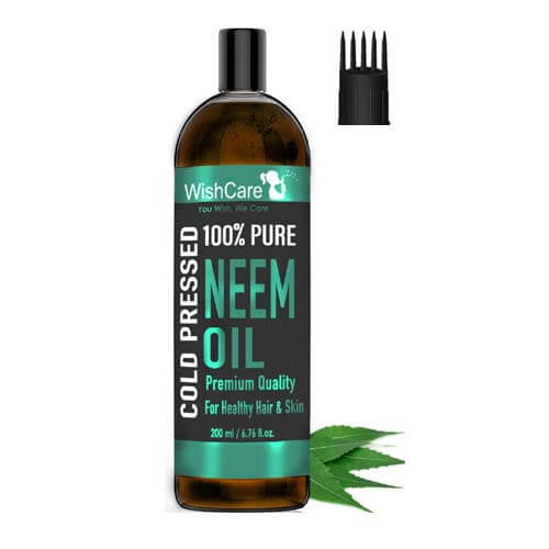 Top 5 Neem Oil and Its Benefits for Skin & Hair 6 Wishcare® Cold Pressed Neem Oil
