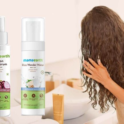 Why to Use Mamaearth Rice Wonder Water Hair Serum & Onion Hair Serum