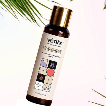 Best Hair Oil for Men for Hair Fall Control in India - Vedix Hair fall Oil For Men