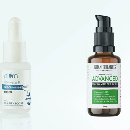 Plum 10% Niacinamide Face Serum VS UrbanBotanics® 10% Niacinamide Face Serum