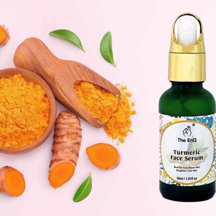 The EnQ Turmeric Face Serum Review and why to use for acne prone skin