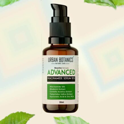 UrbanBotanics® 10% Niacinamide Face Serum for Acne and Oil Balancing
