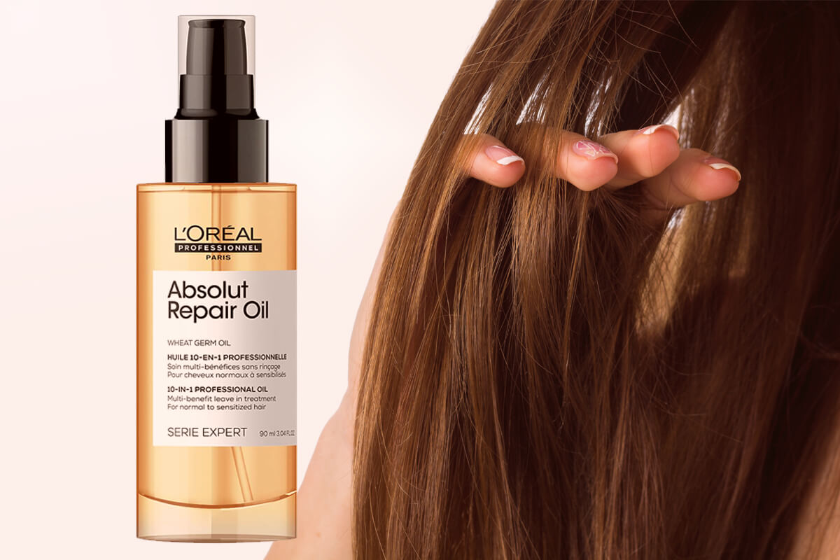 Benefits of L’Oréal Professionnel Absolut Repair 10-in-1 Oil for Hair