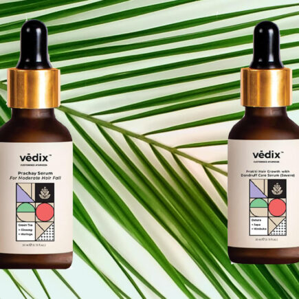 Vedix Customised Ayurvedic Hair Serum VS Vedix Customised Ayurvedic Hair Fall Serum
