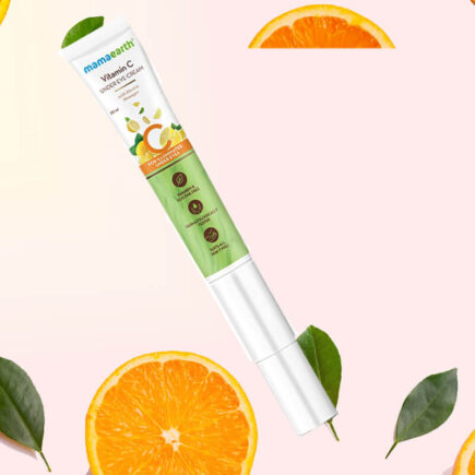 Why is Mamaearth Electronic Massager Vitamin C Under Eye Cream Good for Dark Circles
