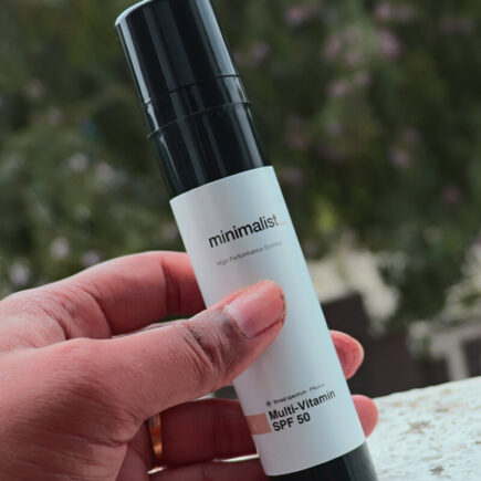 Minimalist Multi Vitamin SPF 50 PA ++++ Sunscreen Vs Minimalist SPF 60 PA ++++