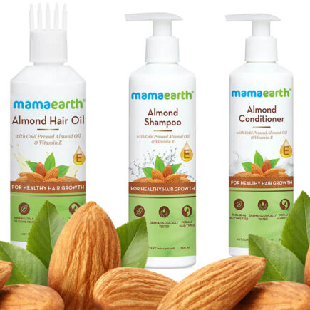 What is this Mamaearth Almond Oil,Shampoo & Conditioner and Does It Really Work on Hair
