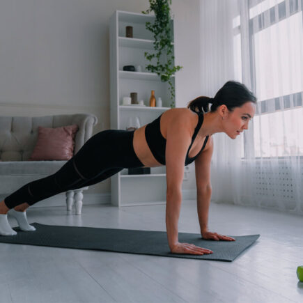 how to loose belly fat at home