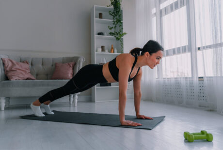 how to loose belly fat at home