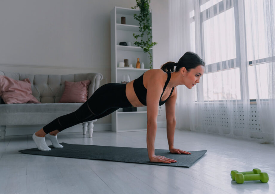 how to loose belly fat at home