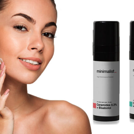 Minimalist 0.3 % Ceramides Moisturizing Cream & Moisturizing Gel for Dry & Oily Skin