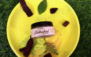 STAMIO Pure & Natural Shikakai Powder for Healthy Hair Growth