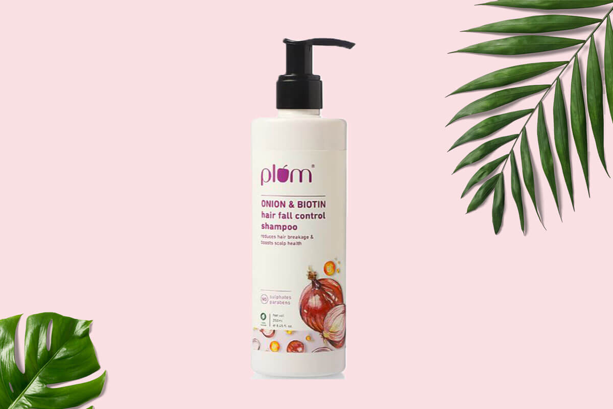 Try Onion & Biotin Shampoo for Hair Fall Control