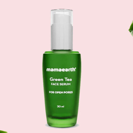 Use This Serum For Open Pores- Mamaearth Green Tea Face Serum Review