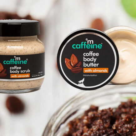 Give Your Skin A Goodness of Coffee & Almond with mCaffeine Body Butter & Scrub - Winter Care Scrub